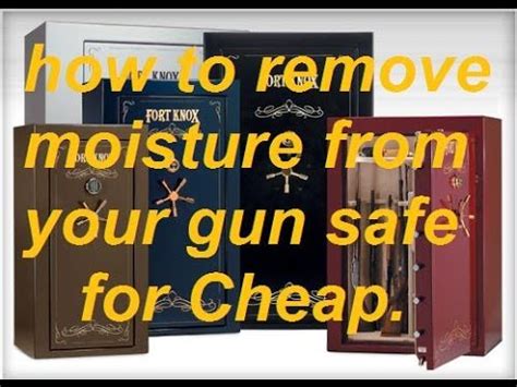 moisture in gun safe meter|gun safe moisture removal.